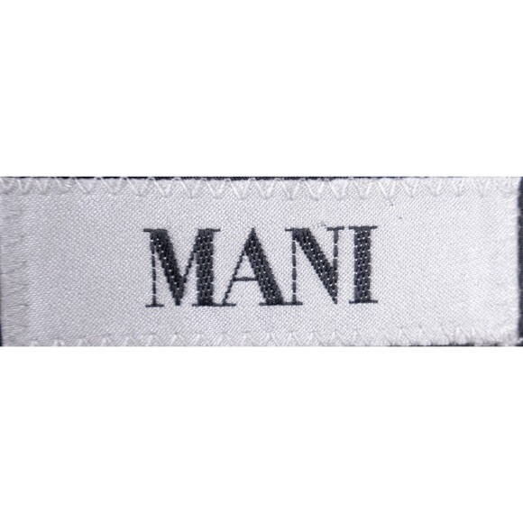 MANI Men's Sport Coat Suit Jacket 3-Button Wool Solid Gray Blazer Sz 48L - Picture 10 of 14